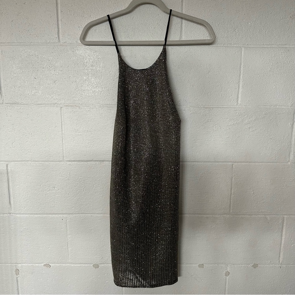 FREE PEOPLE NWTWomen's Size 2 Backless Black Mini Dress